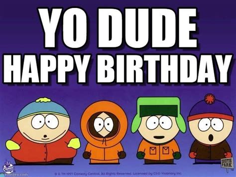 happy birthday from south park